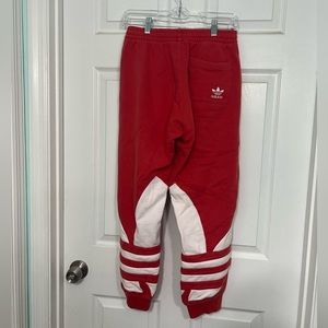 Red Adidas Sweatpants